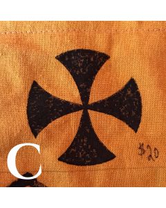 Cross C Acrylic Stamp