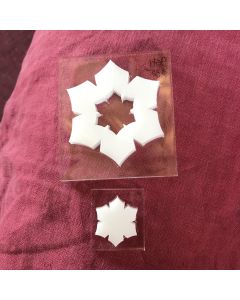 Flower Set Acrylic Stamp