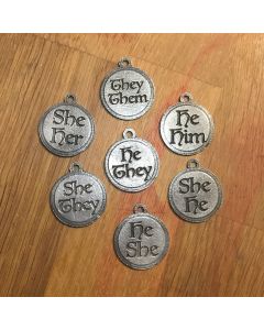 Pronoun Token (round)