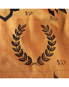 Laurel Wreath Acrylic Stamp