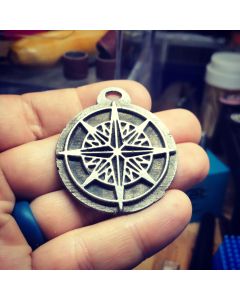 Compass Rose Pendant