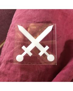 Crossed Swords Acrylic Stamp